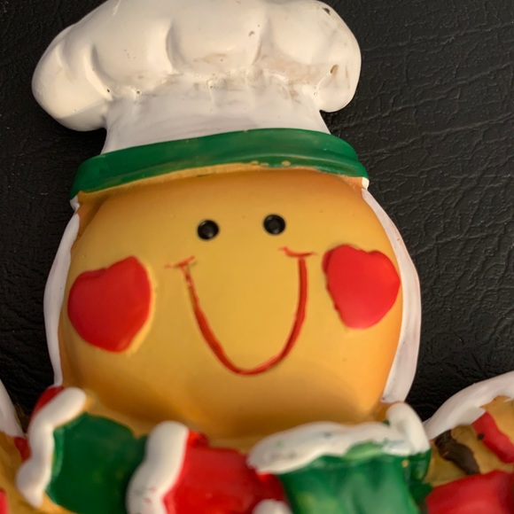 ☃️4/$22☃️ GINGERBREAD MAN PHOTO FRAME - CHEF. - Picture 2 of 4